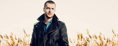 Leather jacket Outfit ideas for New Year