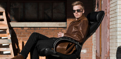 What To Wear With Brown Leather Jacket for Men?