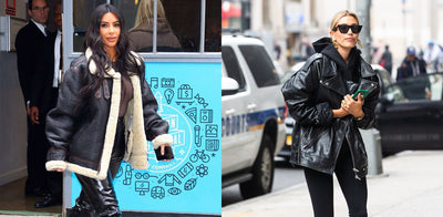 How To Style Oversized Leather Jacket?