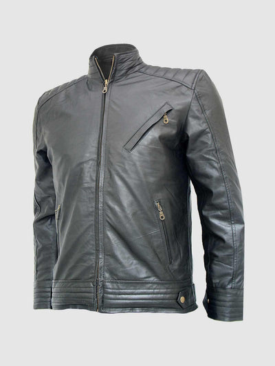 Classic Leather Motorcycle Jacket