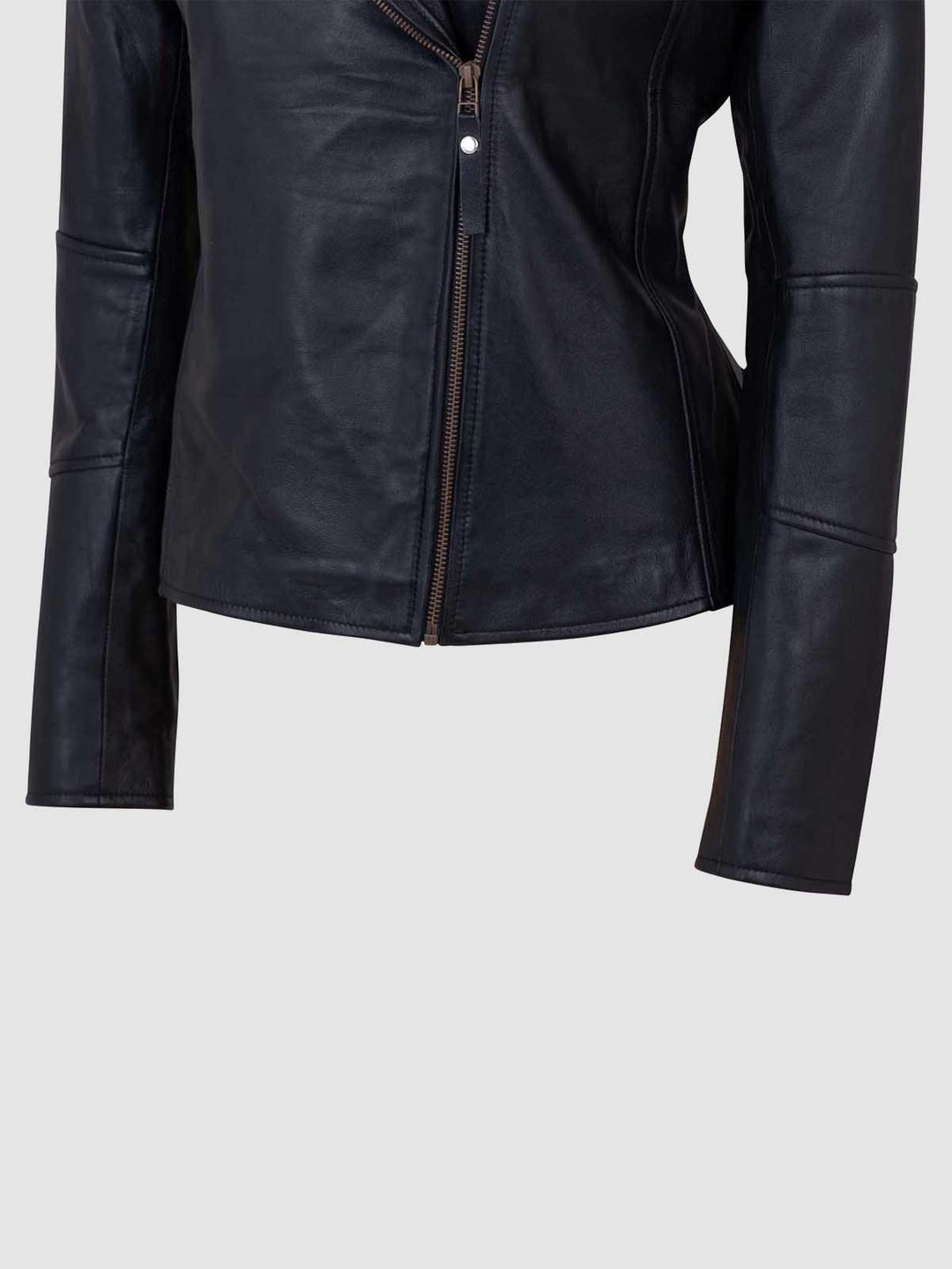 Ladies Motorbike Sheep Leather Jacket | Leather Jacket Shop