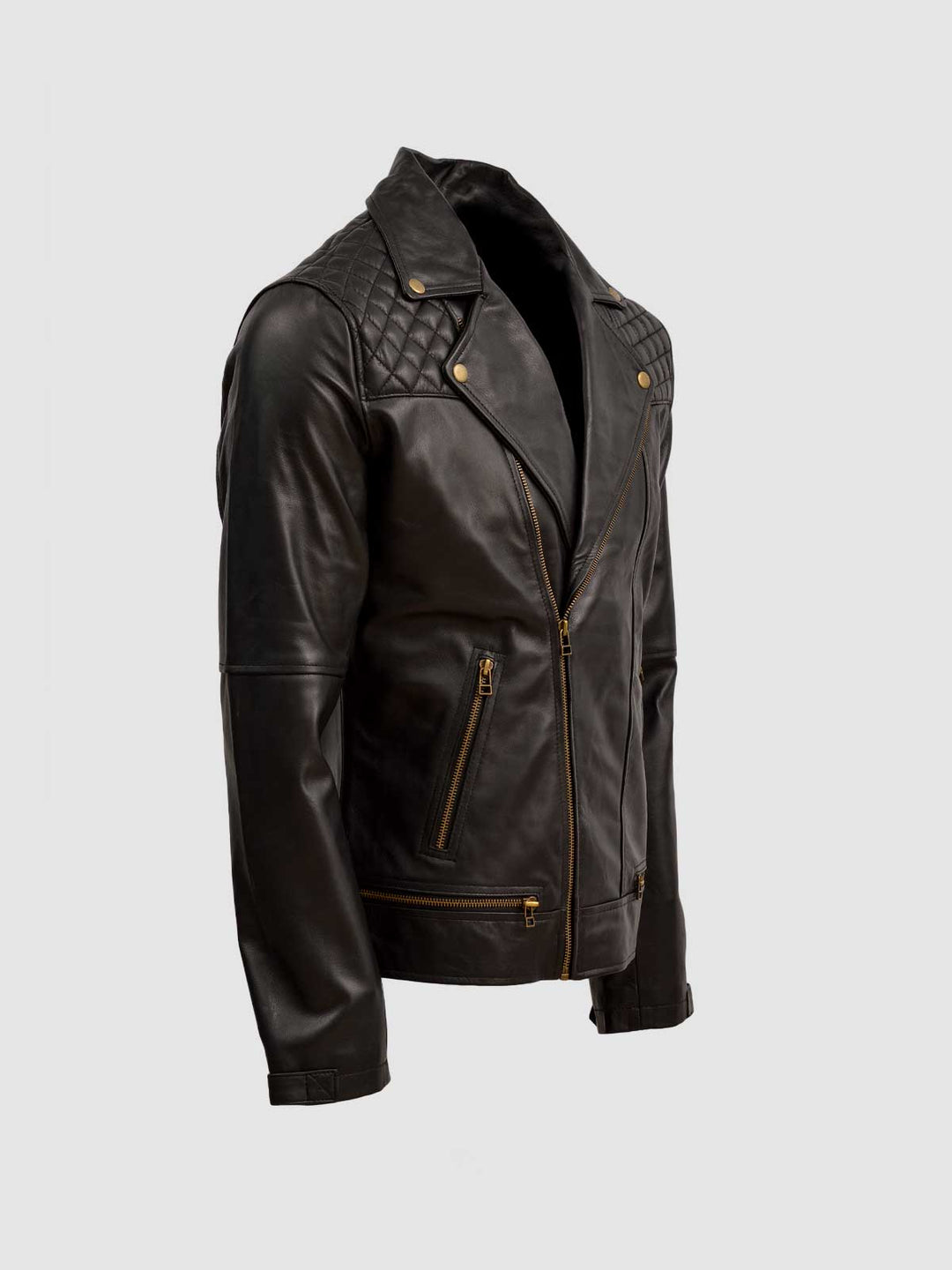 Men's Soft Sheep Leather Quilted Jacket | Leather Jacket Shop