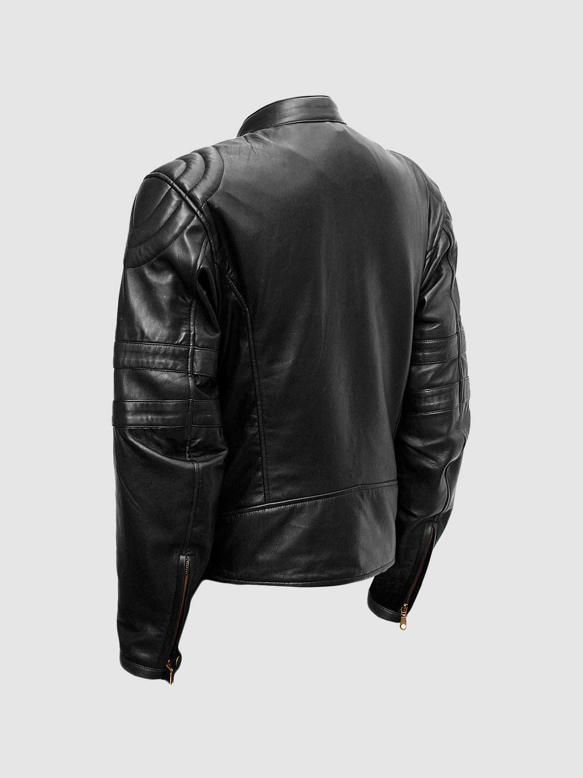 Men's Black Sheep Leather Jacket | Leather Jacket Shop