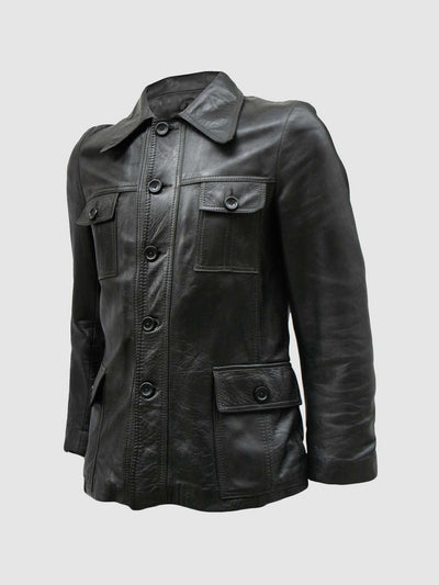 Men's Soft Winterwear Leather Jacket