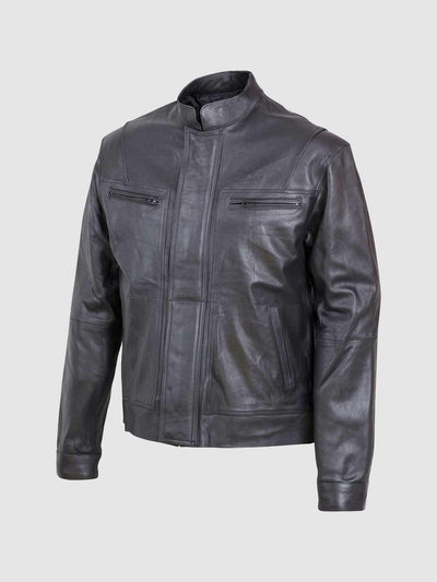 Men's Trendy Leather Jacket